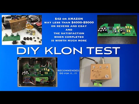 DIY KLON TEST - $42 DIY KIT vs. $5000 for OVER PRICED ORIGINAL