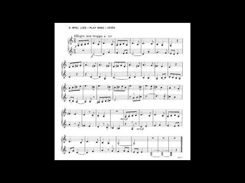 Bartok 44 Duos for 2 Violins No. 9 Play Song