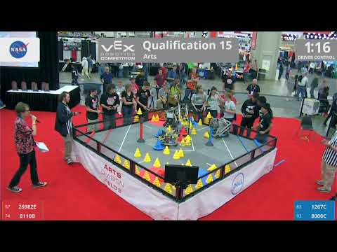 2018 VRC Arts Q15 - 26982E 8110B vs 1267C 8000C - 77 to 0