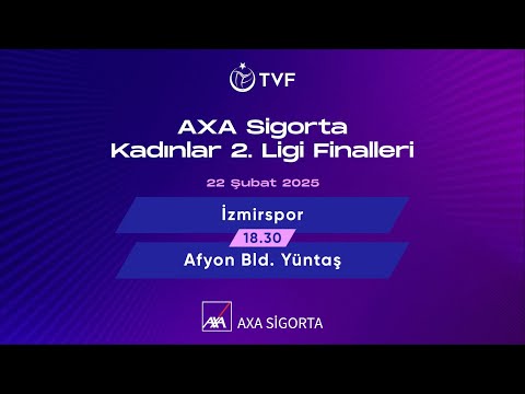 İZMİRSPOR - AFYON BLD. YÜNTAŞ AXA Sigorta Kadınlar 2. Ligi Finalleri