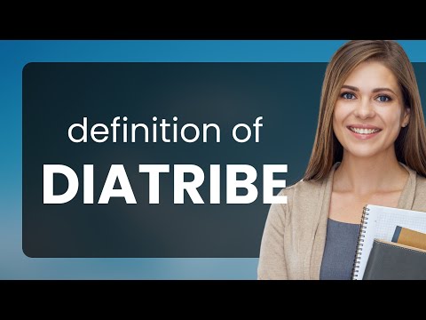 Diatribe — meaning of DIATRIBE