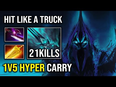 How to Play Abaddon as a Hyper Carry Against Tank Huskar & Timber with Insane Curse Slow Dota 2