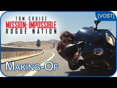 Mission: Impossible Rogue Nation – En moto sans doublure [making-of - VOST]