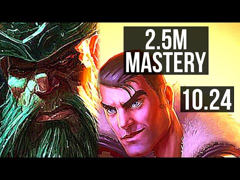 GANGPLANK vs JAYCE (TOP) | 2.5M mastery, 10/2/11, 800+ games, Godlike | BR Diamond | v10.24