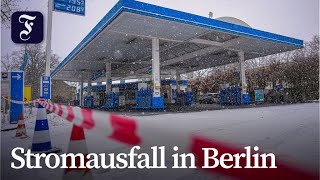 Verdacht auf Brandstiftung: Zehntausende Haushalte in Berlin ohne Strom