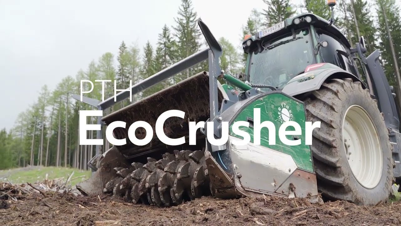 PTH EcoCrusher - das ideale Kombigerät aus Steinfräse und Forstmulcher !