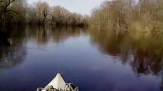 preview picture of video 'Водный поход по реке Салаца. 1/2 от озера Буртниеку.'