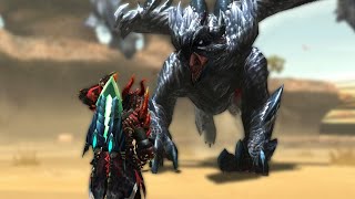 属性も物理もクソザコな双剣、ユイガドクソン VS バルファルク【MHXX】