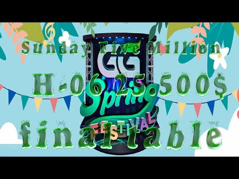 GGpokerOK GG Spring Festival 25500$ финальный стол