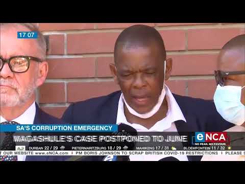 Magashule corruption case postponed