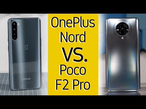 OnePlus Nord vs. Xiaomi Poco F2 Pro - zwei Mittelklasse Smartphones im Vergleich