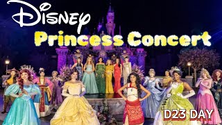 【D23】ディズニープリンセスコンサートの雰囲気を生で感じてきた!カリフォルニアアドベンチャー