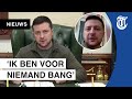 Strijdbare Zelenski: ‘Ik blijf in Kiev’