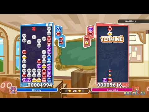 [Puyo Puyo Champions] Ranked Match: Doremy vs. kakakaka (07-05-2019, PC)