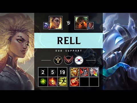 Rell Support vs Nautilus - KR Grandmaster Patch 25.21