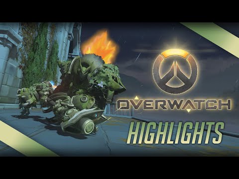 Reinhardt Charge Compilation - Overwatch Highlights #2