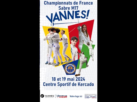 Championnats de France M17 par équipes 2024 - Sabre - Vannes - Piste 3 Overstim's