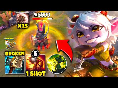 Tristana but I kill turrets like they're cannon minions... (15 PLATES IN UNDER 15 MIN)