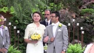 Wedding Kiss at our Royal Wedding