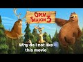 Why Do I Not Like This Movie Open Season 3 2010