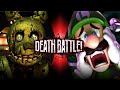 Luigi Vs Springtrap Mario Vs Fnaf DEATH BATTLE Fan Made Animation Preview