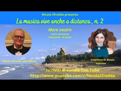 Mare nostre, canto abruzzese. Valentina Di Blasio, Nicola Sfredda