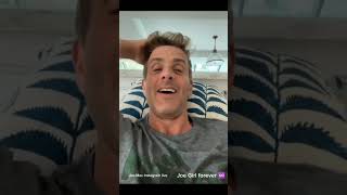 #joeymcintyre update via his Instagram live. We love and miss u too bub 💚🇮🇪🥰