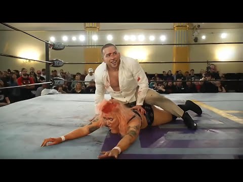 Allie Katch defeated | Intergender wrestling(71)