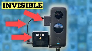 Ultimate INVISIBLE Wireless Mic Set Up For insta360 One X2