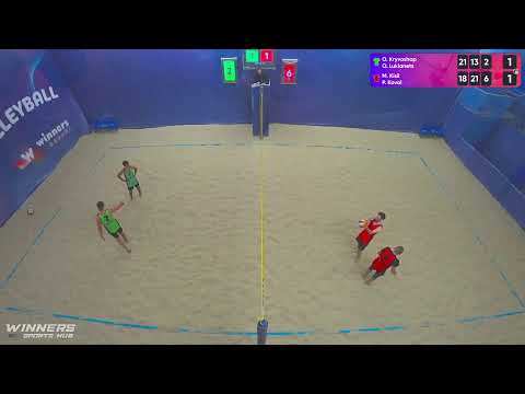 01:05 O.Kryvoshap / O.Lukianets - M.Kisil / P.Koval | Winners Beach Volleyball