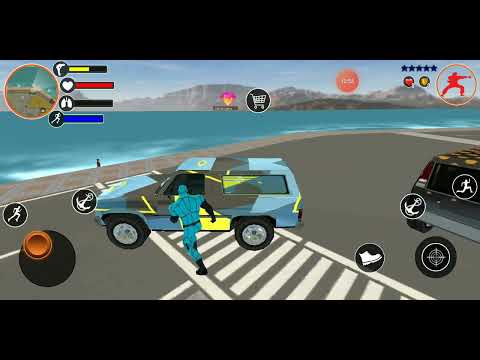 Miami Rope Hero Spider Games #gaming #gangster #spiderman