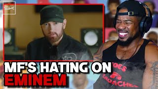THE EMINEM HATE IS REAL😂 WATCH TILL END, EM FREESTYLE!