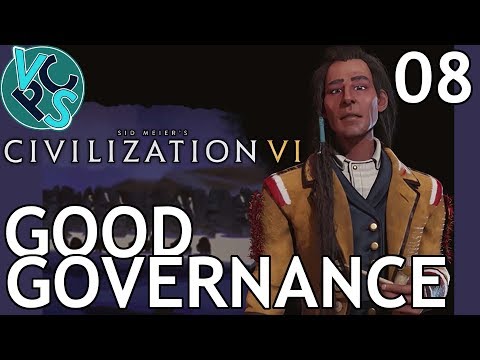 Civ 6 Rise and Fall EP08: Good Governance  – Poundmaker's Cree Emperor Difficulty Large Map