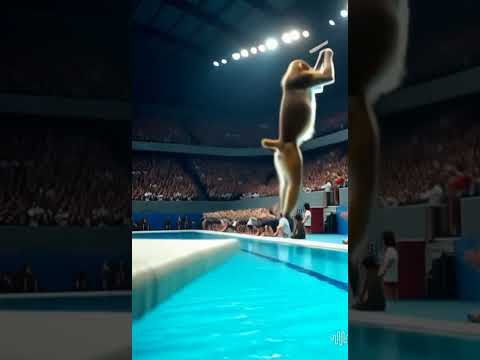 Olympic Monkey Dive! 🤩