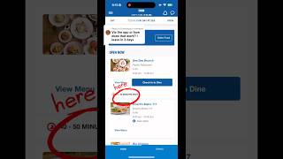 Reserve a table for brunch in the HUB app for Carnival! #cruise #brunch #carnival