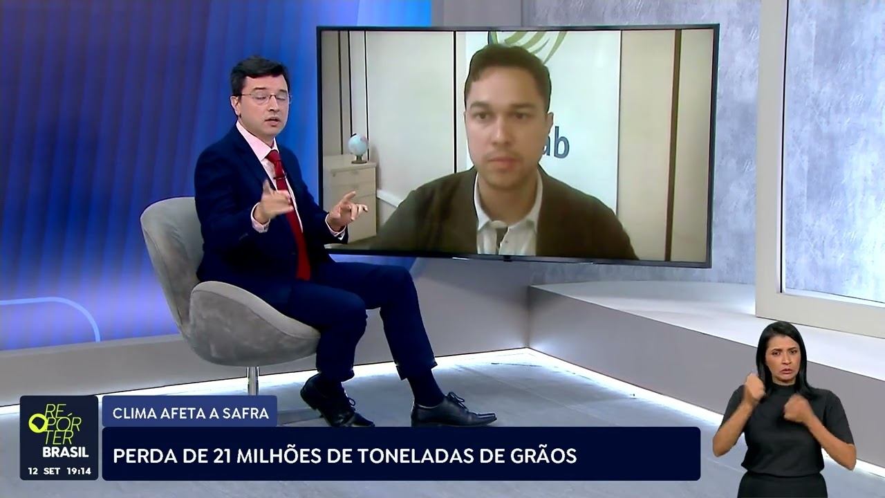 Clima provoca perda de 21 milhões de toneladas de grãos