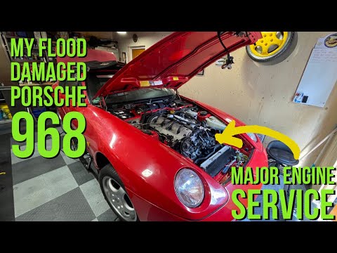 Thumbnail for Restoring a Flood Damaged Porsche 968: Belt Service - Part 1 by Porsche 968