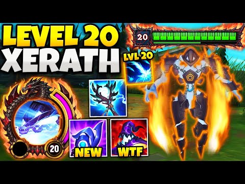 LEVEL 20 XERATH JUST UNLOCKED A NEW VERSION OF ZWAG! (THIS IS BEYOND UNFAIR)