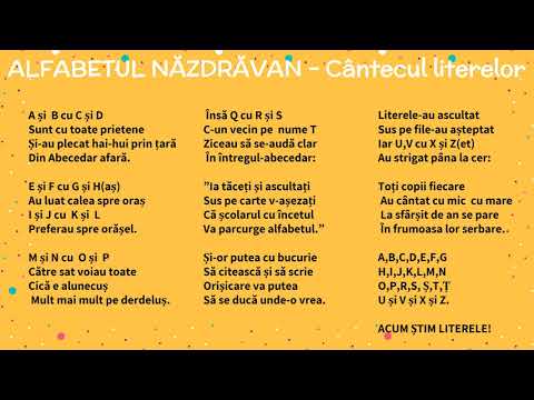 ALFABETUL NAZDRAVAN - Pozitiv