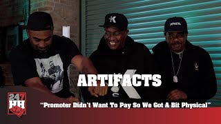 Artifacts - Promoter Didn&#39;t Want To Pay So We Got A Bit Physical (247HH Wild Tour Stories)