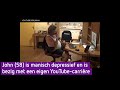 John (58) is manisch depressief, maar start toch zijn eigen YouTube-carrière
