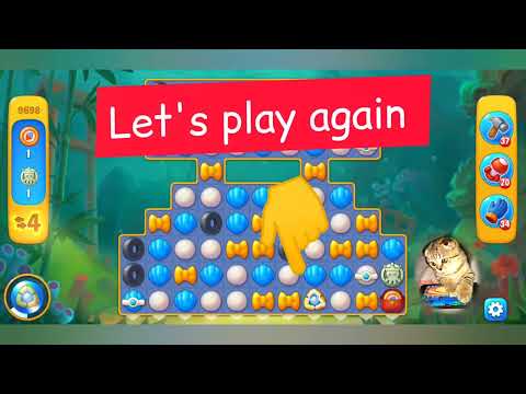 Fishdom 2022, no Boosters,  9698  level  -  прохождение без бустеров,  9698  уровень.