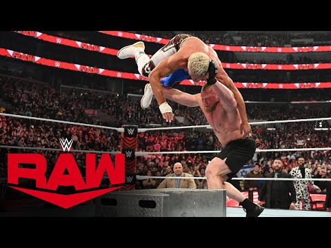 Brock Lesnar annihilates Cody Rhodes in a brutal and unprovoked attack: Raw, April 3, 2023