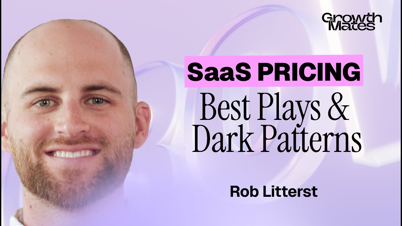 Pricing in SaaS: Best Practices and Dark Patterns - YouTube