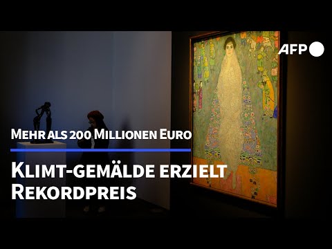 Klimt-Gemälde wird zweitteuerstes Kunstwerk der Welt | AFP