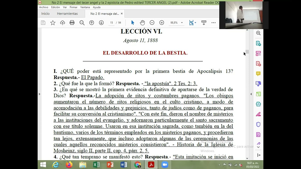 EL DESARROLLO DEL SISTEMA PAPAL.