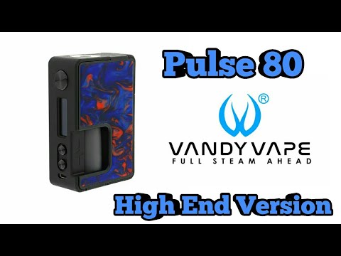Pulse 80 Box Mod by Vandy Vape and Tony. B | Jaysvapes