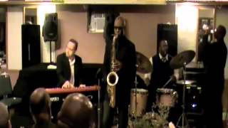 Tim Warfield Organ Band with Chris Beck on Drums plays Calvary @ La Rose Jazz Club.flv