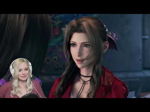 Briana White voice actress of Aerith gets emotional with Aerith talking about the ancients