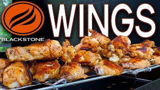 HOW TO MAKE AMAZING CHICKEN WINGS ON BLACKSTONE GRIDDLE -  DELICIOUS AND SIMPLE!